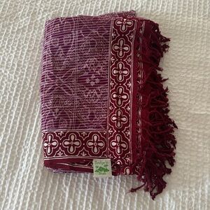 Oversized Balinese scarf wrap